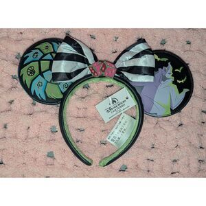 Disney Parks Nightmare Before Christmas Oogie Boogie Ears Minnie Headband Dice